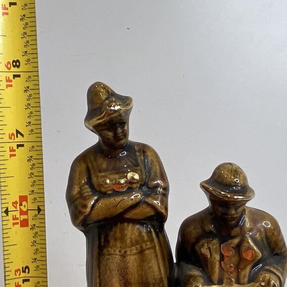 Vntg 1979 Ceramic Gloss Beer Stein Warrior Graphics & Dragon Handle Chip On Tail - Picture 6 of 7